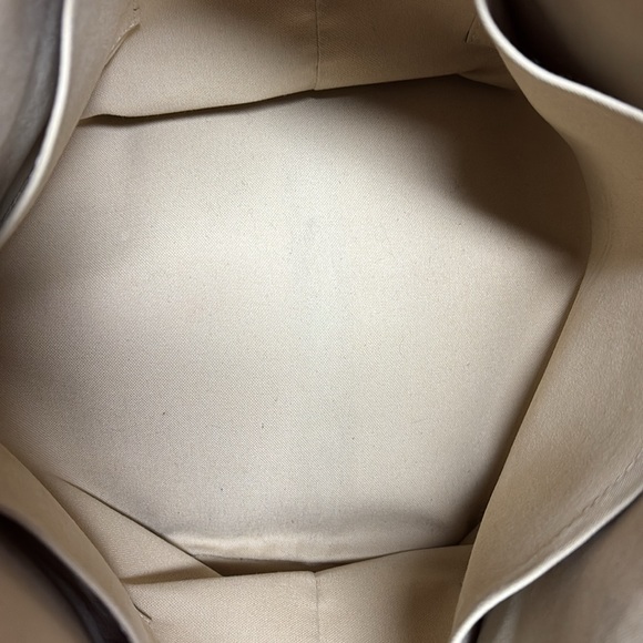 Louis Vuitton Totally MM Damier Azur White Handbag - Picture 10 of 10